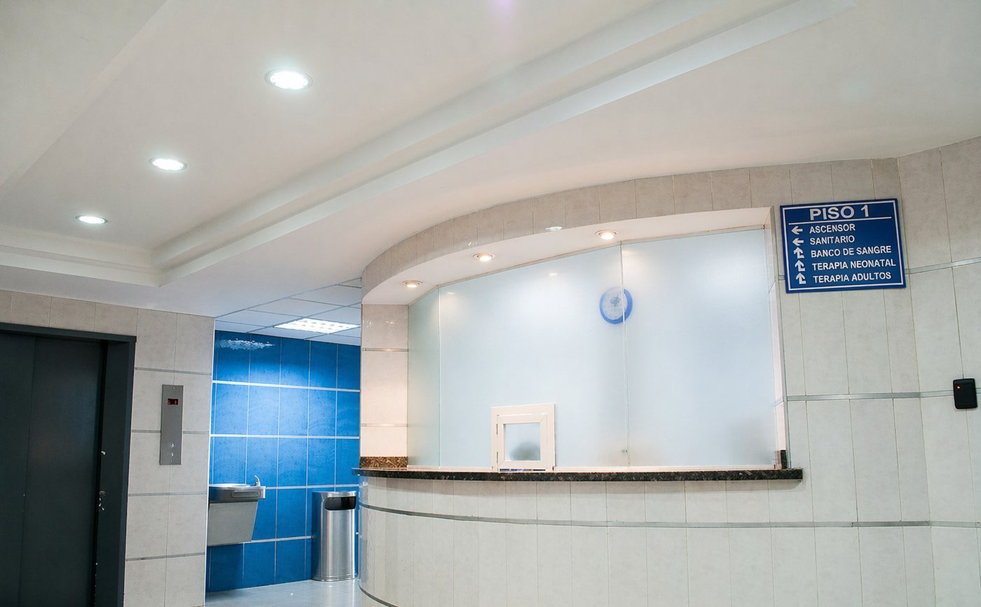 Hygienic privacy for healthcare - opaque state (power off)